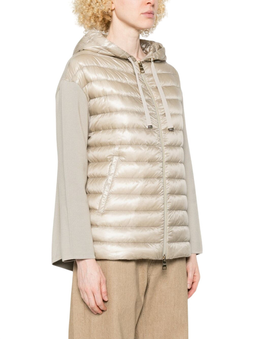 Off White Quilted Hood Jacket 4