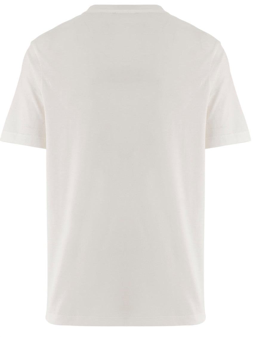 White Crew Neck T-Shirt 2