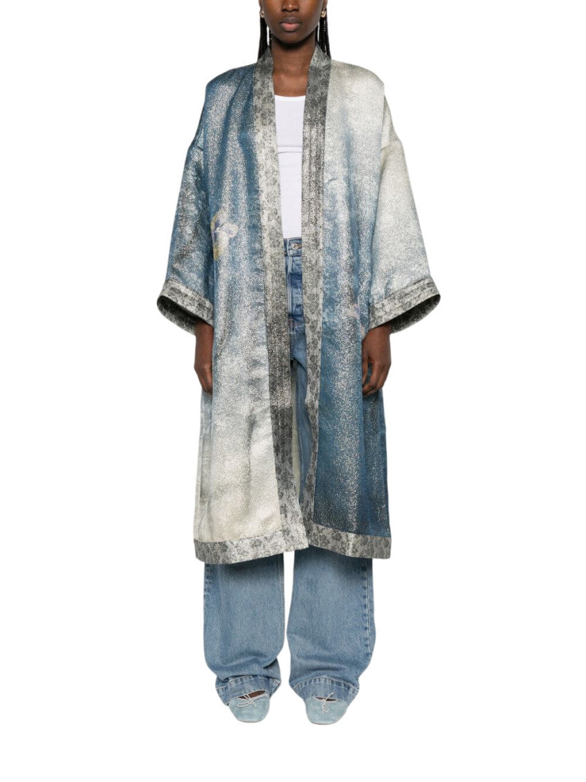 Sky Blue Printed Jacket 1