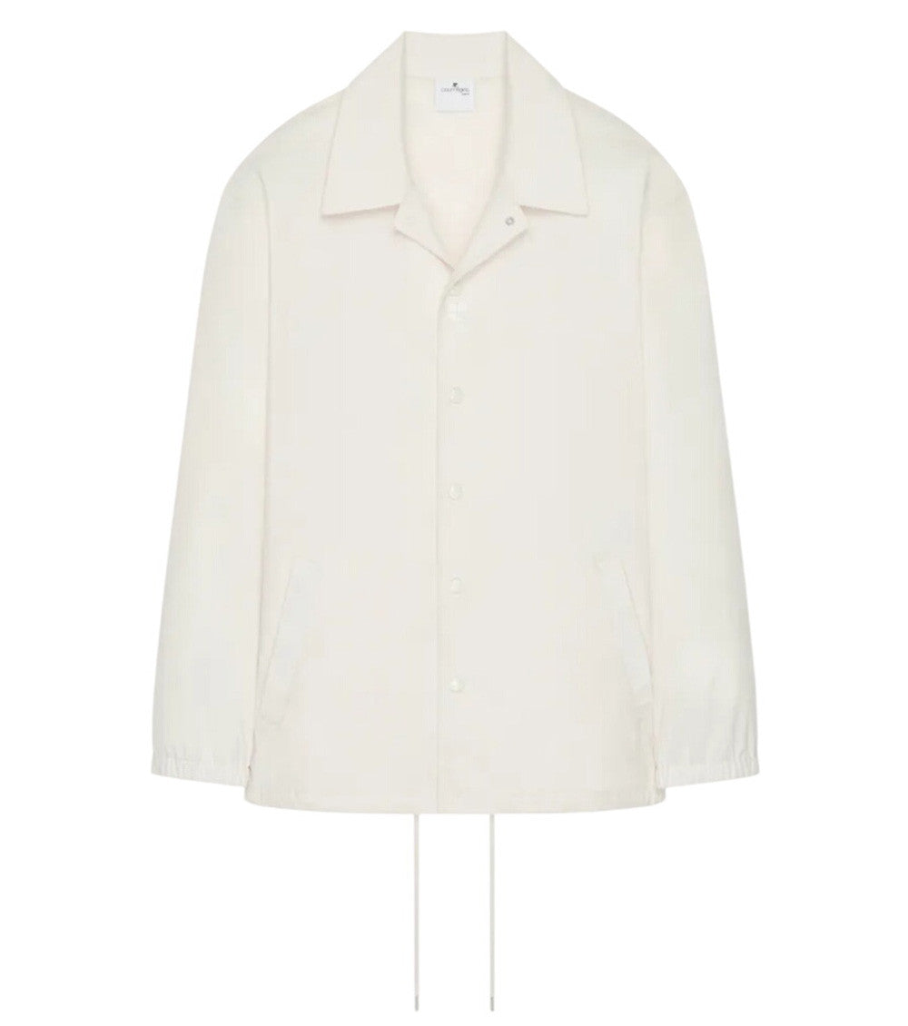 Off White Notched lapel Jacket 1