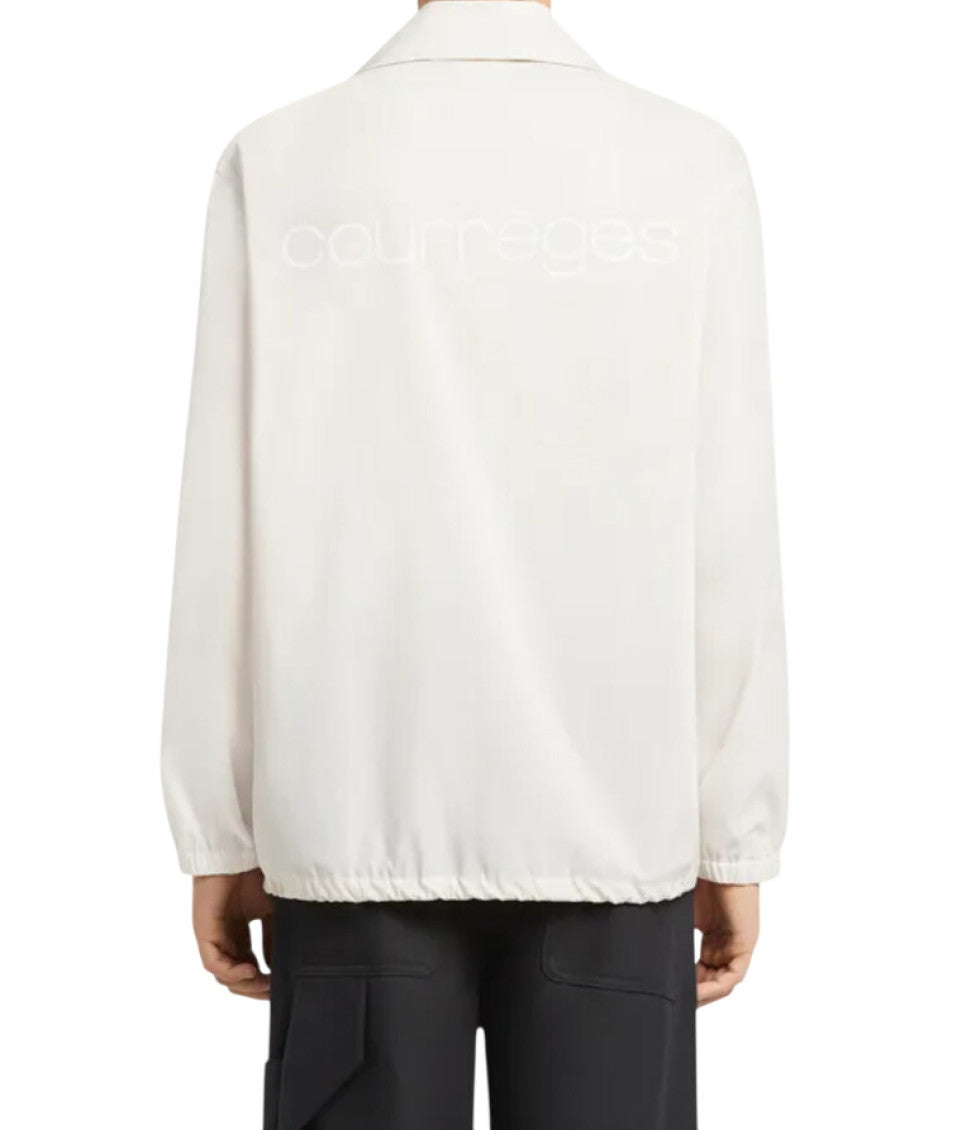 Off White Notched lapel Jacket 3