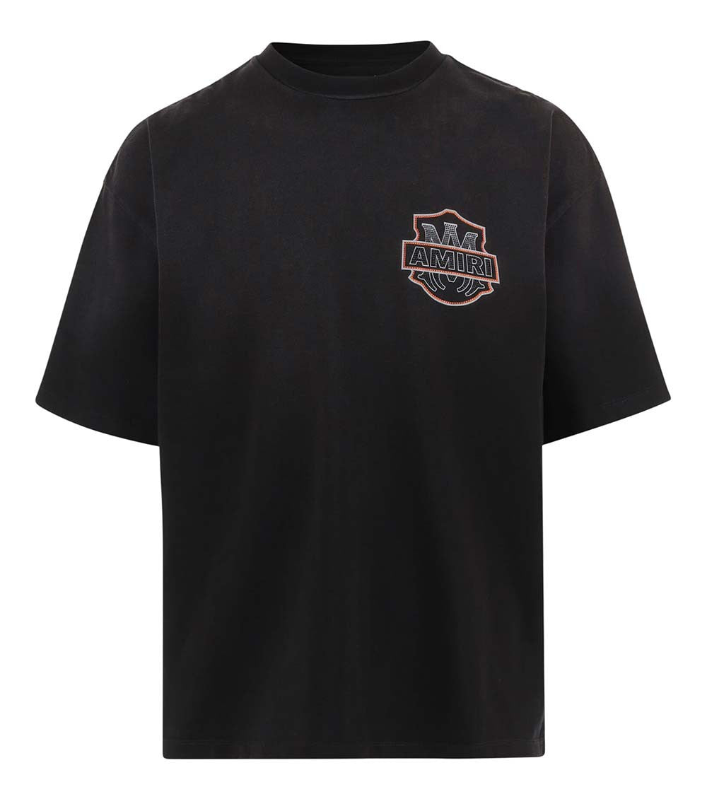 Black Crew Neck T-Shirt 1