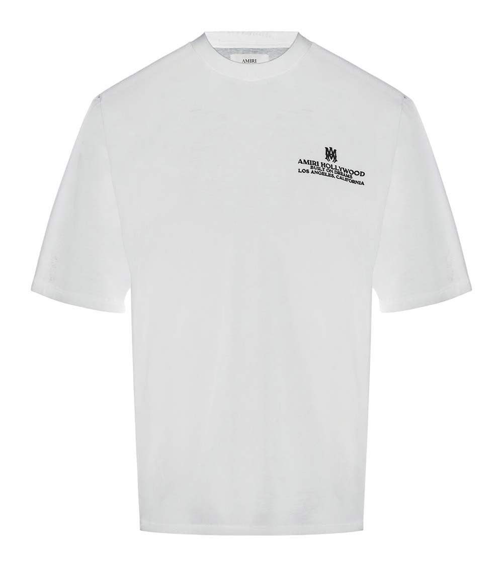 White Crew Neck T-Shirt 1
