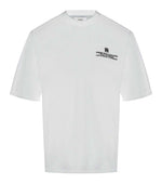 White Crew Neck T-Shirt 1