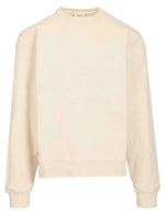 Beige Crew Neck Sweatshirt 1