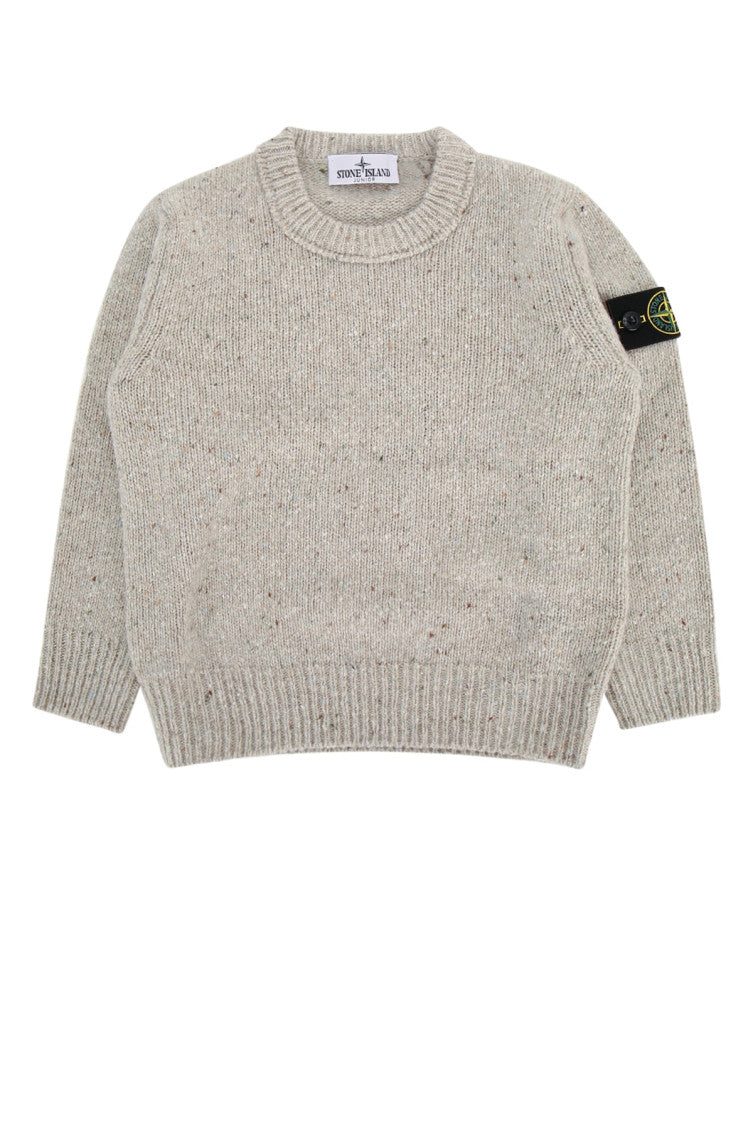 Boys Grey Crew Neck Sweater 1