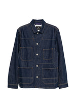 Blue Shirt Collar Jacket 1