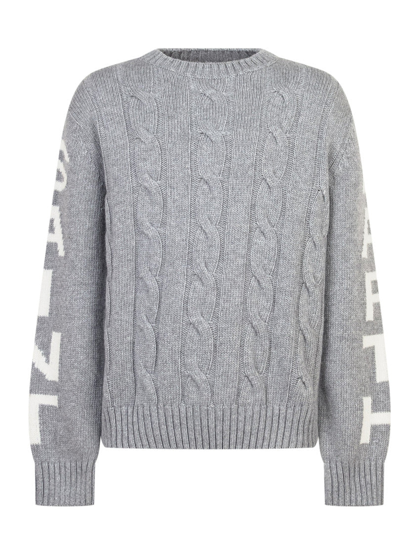 Grey Boys Knitted Sweater 1