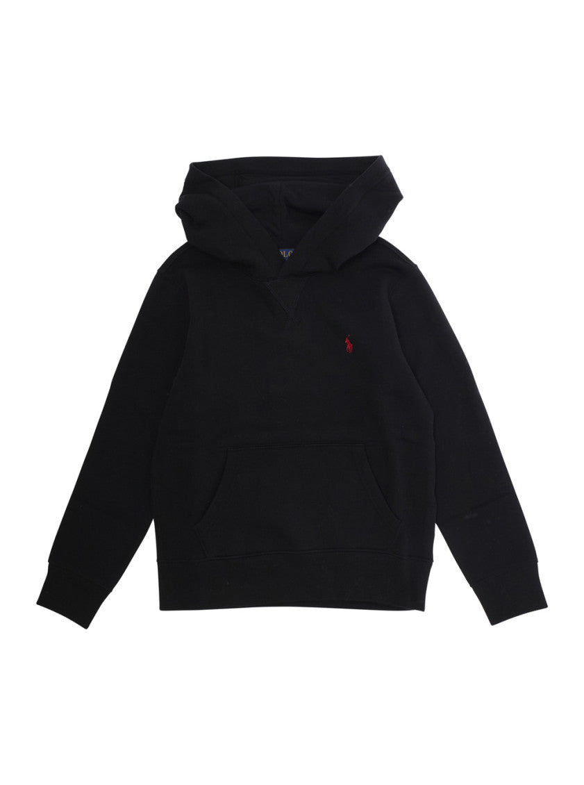 Boys Black Logo Hoodie 1