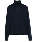 Navy Blue Turtle Neck Top 1