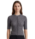 Grey Crew Neck Sweater 1