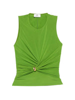 Green Round Neck Top 1