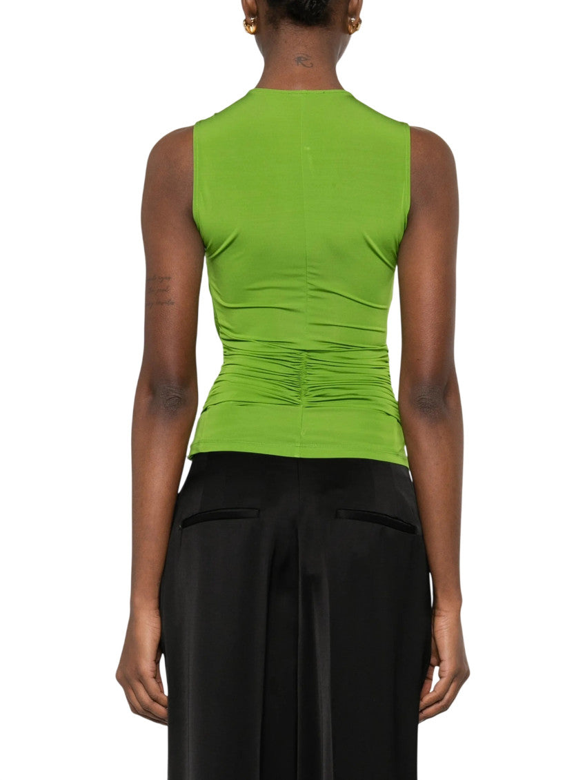 Green Round Neck Top 3