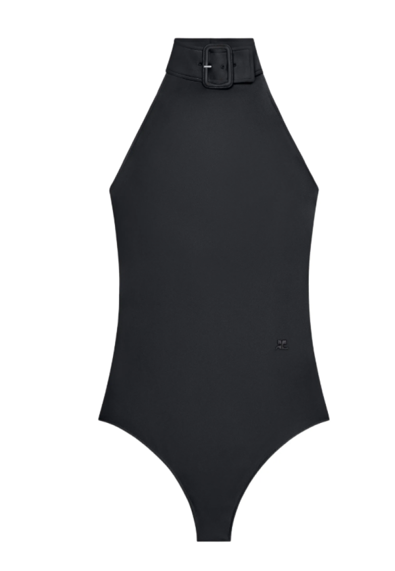 Black Halter Neck Top 1