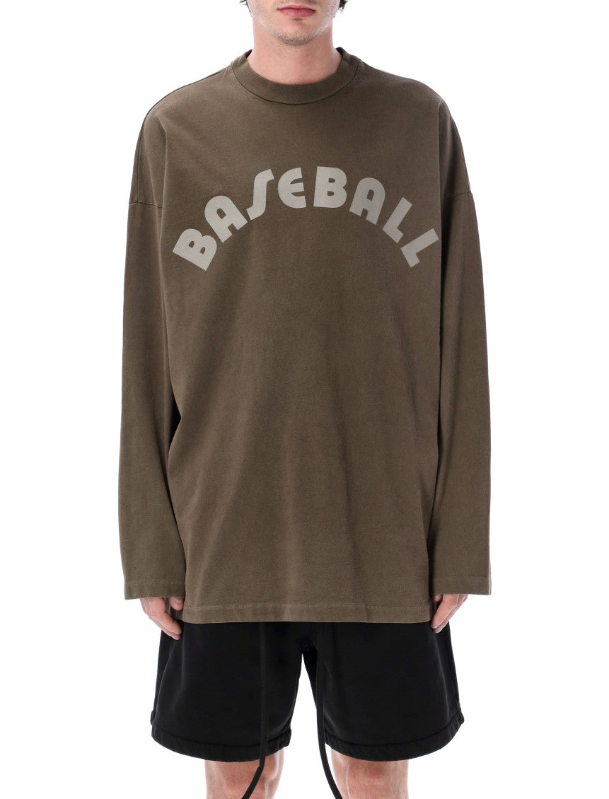 Dark Brown Crew Neck T-Shirt 1