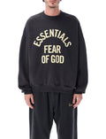 Black Crew Neck Sweatshirt 1