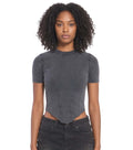 Grey Crew Neck T-Shirt 1