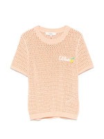 Orange Logo Crew Neck T-Shirt 1
