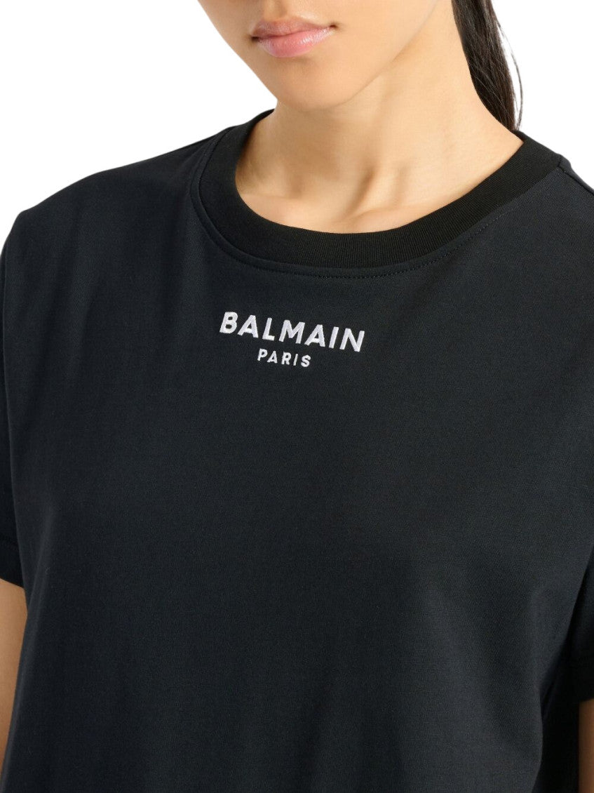 Black Logo Crew Neck T-Shirt 3
