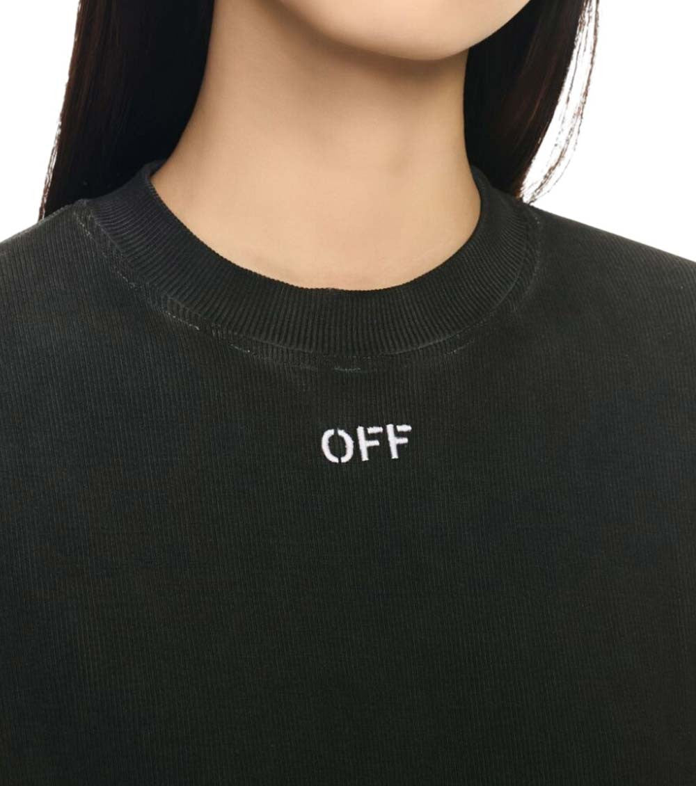 Grey Logo Crew Neck T-Shirt 4