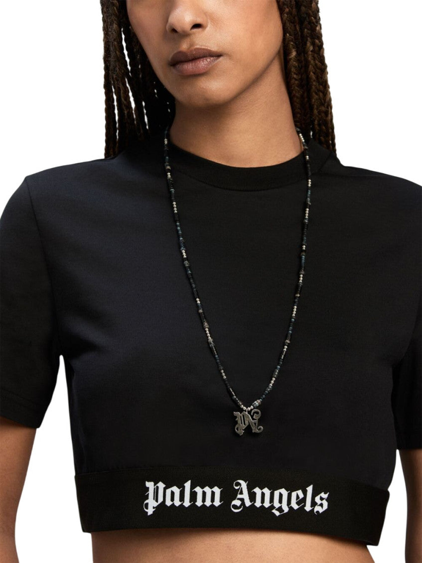 Black Logo Crew Neck T-Shirt 2