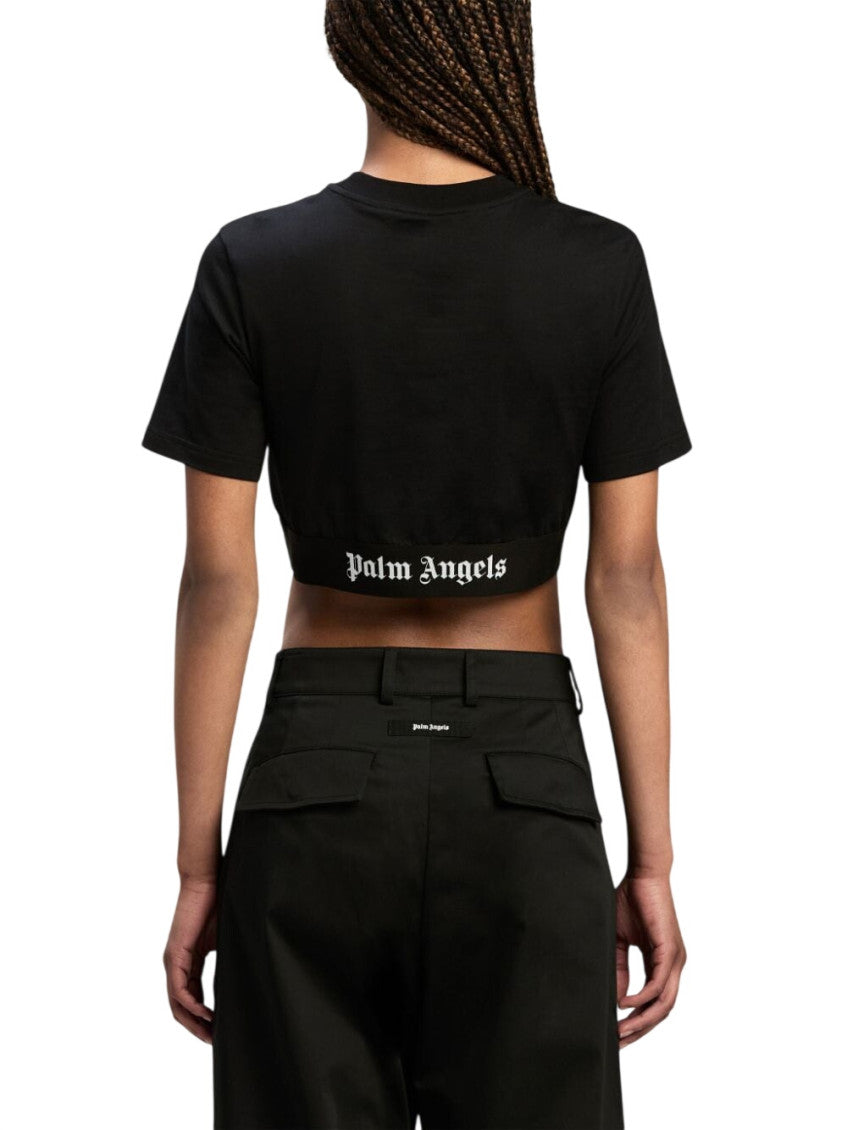 Black Logo Crew Neck T-Shirt 3