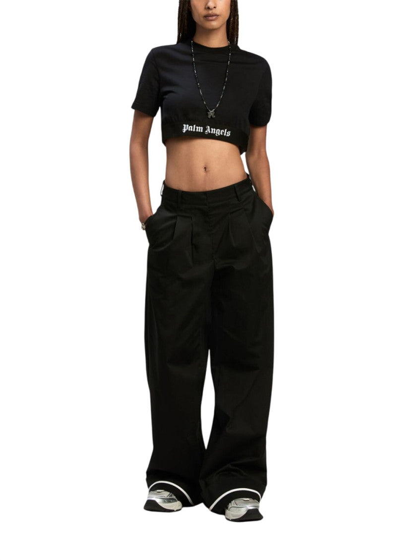 Black Logo Crew Neck T-Shirt 4