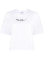 White Graphic Crew Neck T-Shirt 1
