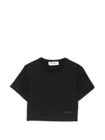 Black Logo Crew Neck T-Shirt 1