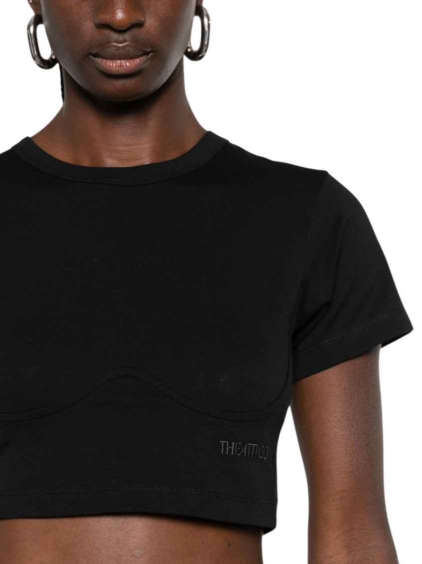 Black Logo Crew Neck T-Shirt 3