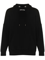 Black Oversized Logo Hoodie 1