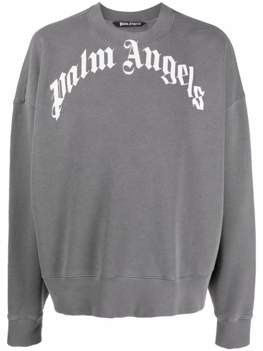 Grey Crew Neck Sweatshirt 1