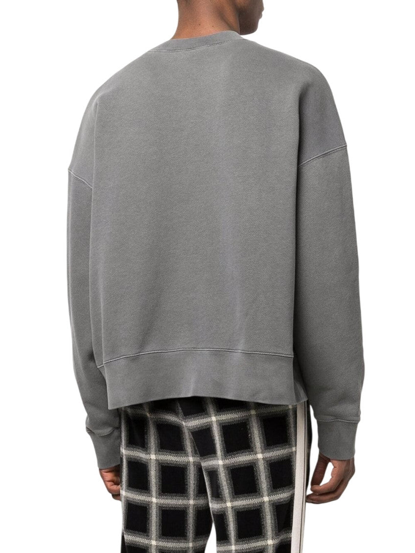 Grey Crew Neck Sweatshirt 3