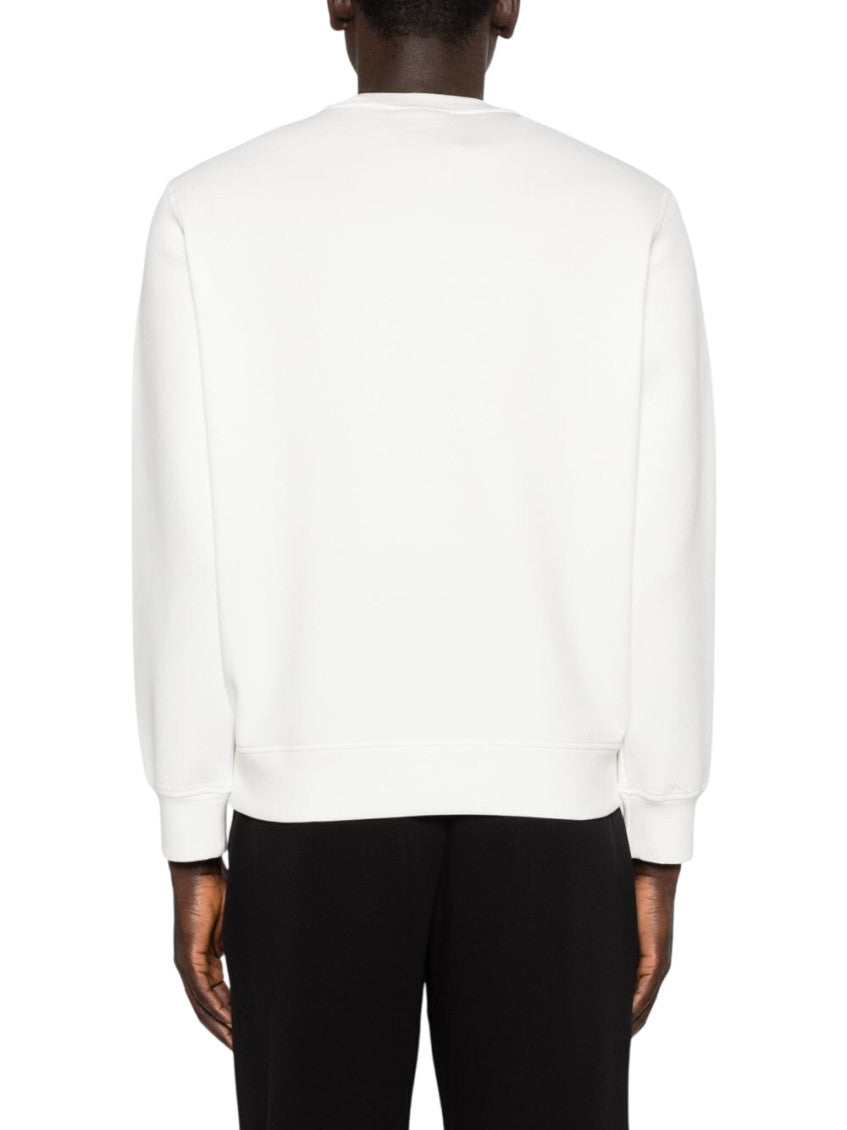 White Crew Neck Sweatshirt 3