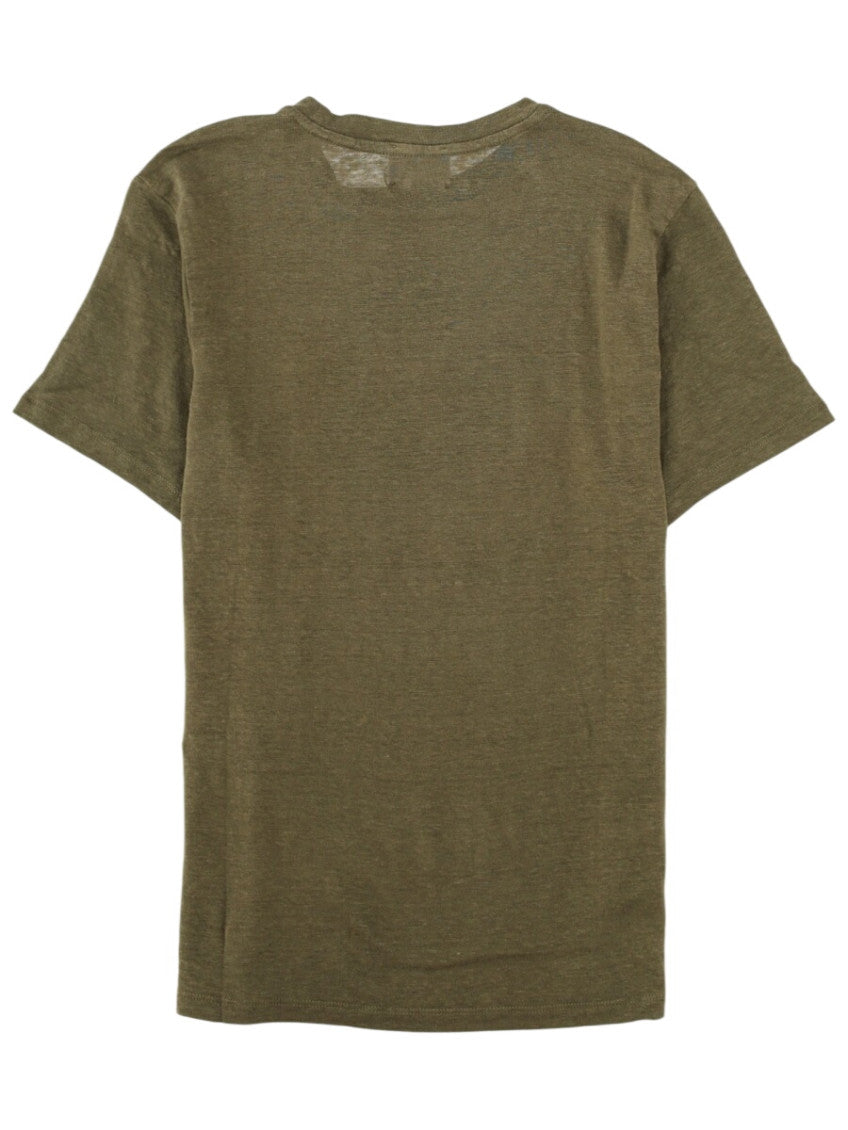 Green Graphic Crew Neck T-Shirt 2