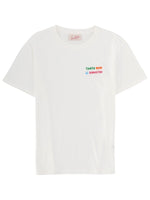 White Graphic Crew Neck T-Shirt 1