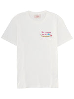 White Graphic Crew Neck T-Shirt 1