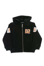 Boys Black Graphic Hoodie 1