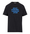 Black Graphic Crew Neck T-Shirt 1