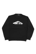 Boys Black Crew Neck Sweater 1