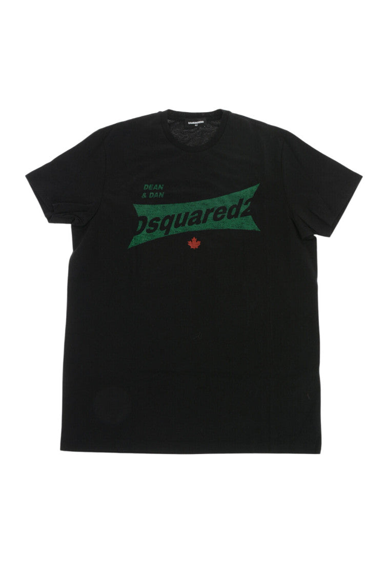 Boys Black Graphic T-Shirt 1