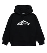 Boys Black Logo Hoodie 1