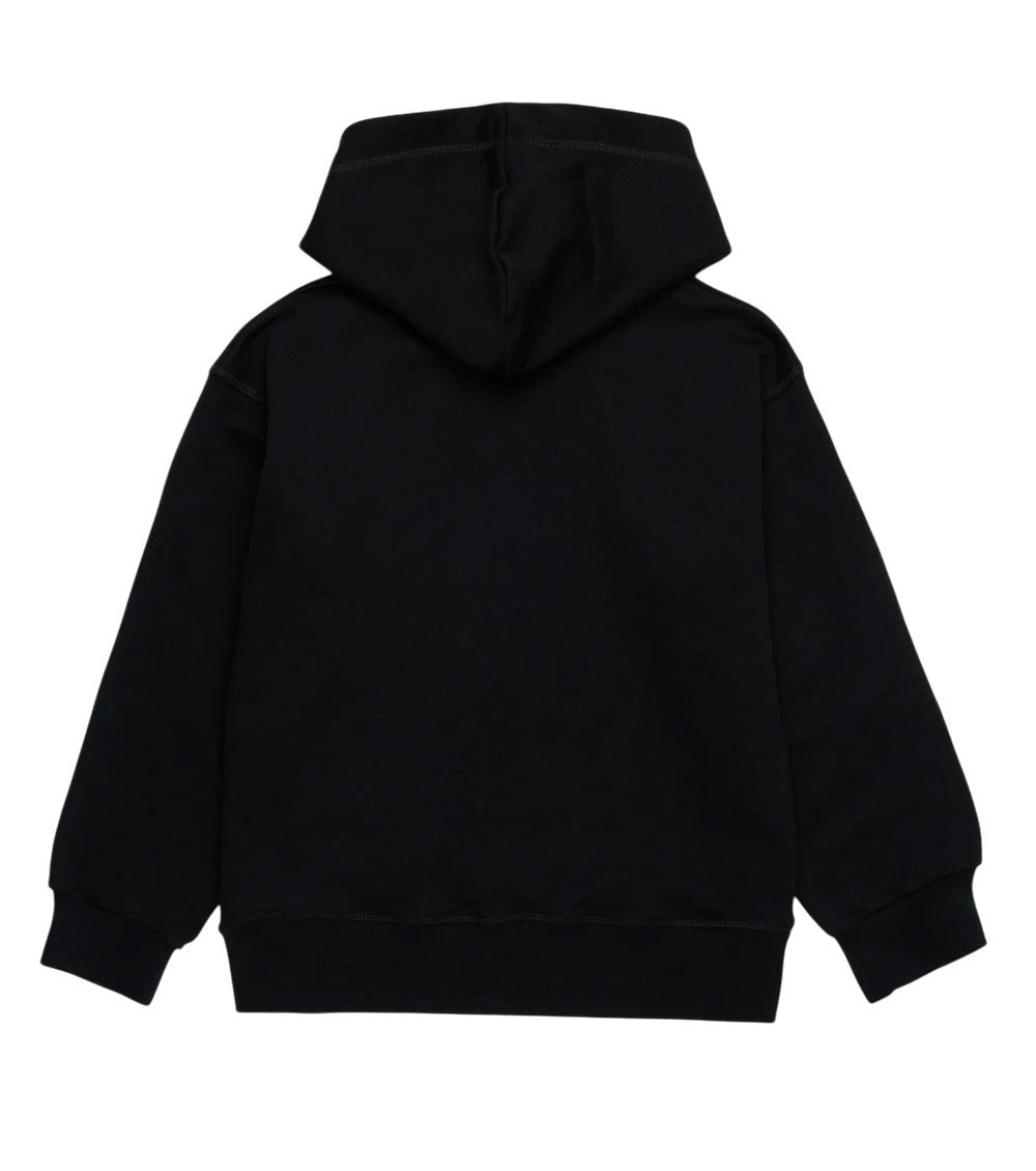 Boys Black Logo Hoodie 2