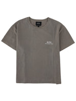 Grey Logo Crew Neck T-Shirt 1
