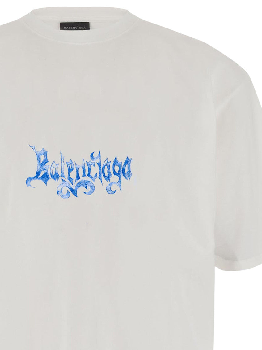 Off White Logo Crew Neck T-Shirt 3