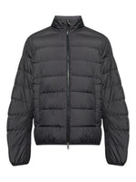 Black Quilted Regular Jacket 1