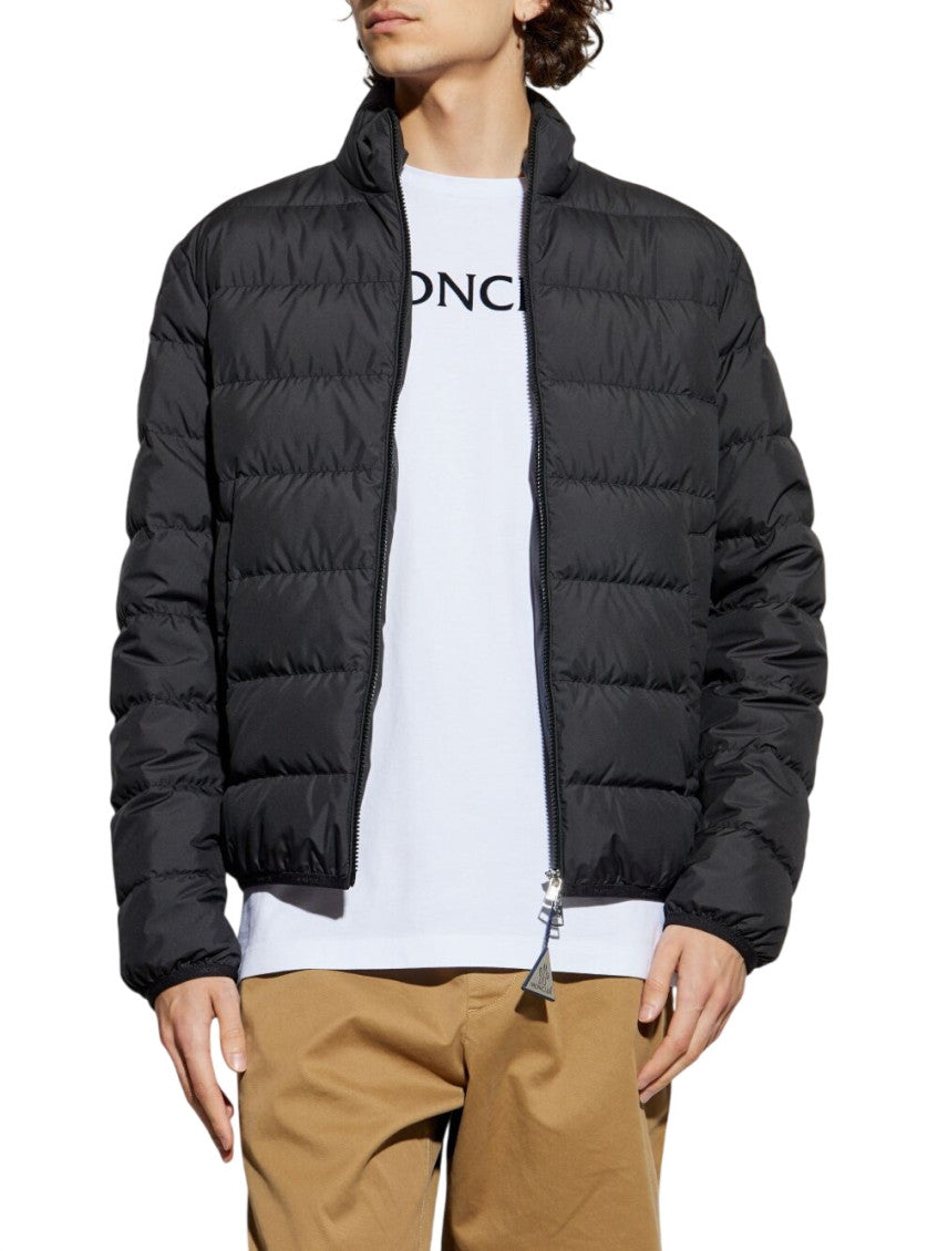 Black Quilted Regular Jacket 2