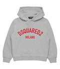 Boys Grey Logo Hoodie 1