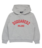 Boys Grey Logo Hoodie 1