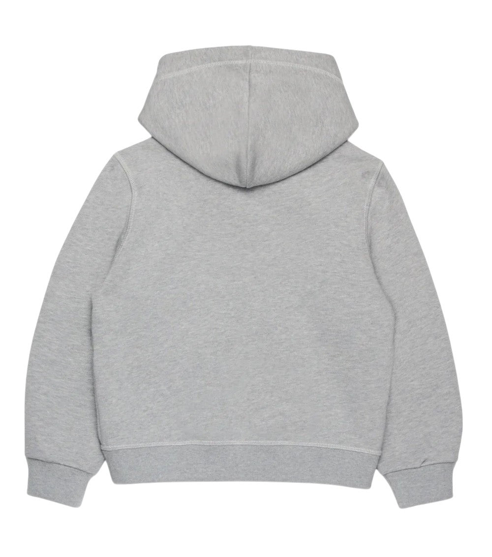 Boys Grey Logo Hoodie 2